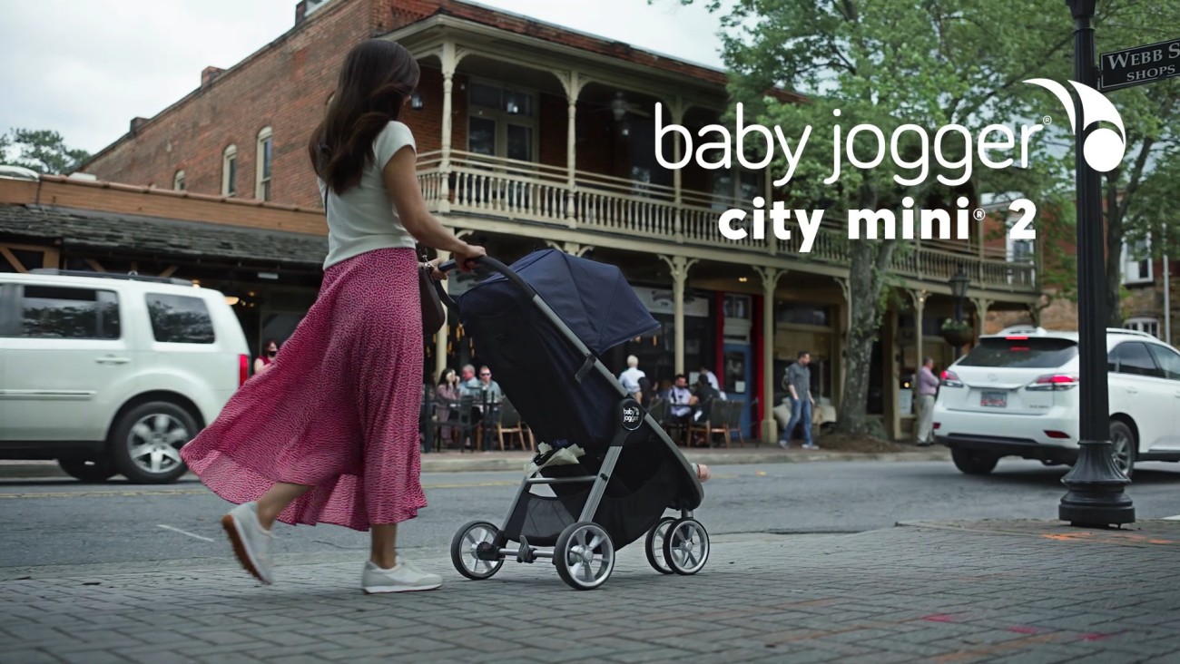 City Mini 2 de 3 ruedas Baby Jogger barra frontal incluida