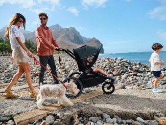 'strollercity prix™ stroller x bike trailer x shield bundle
