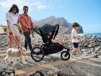 'strollercity prix™ stroller x bike trailer x shield bundle