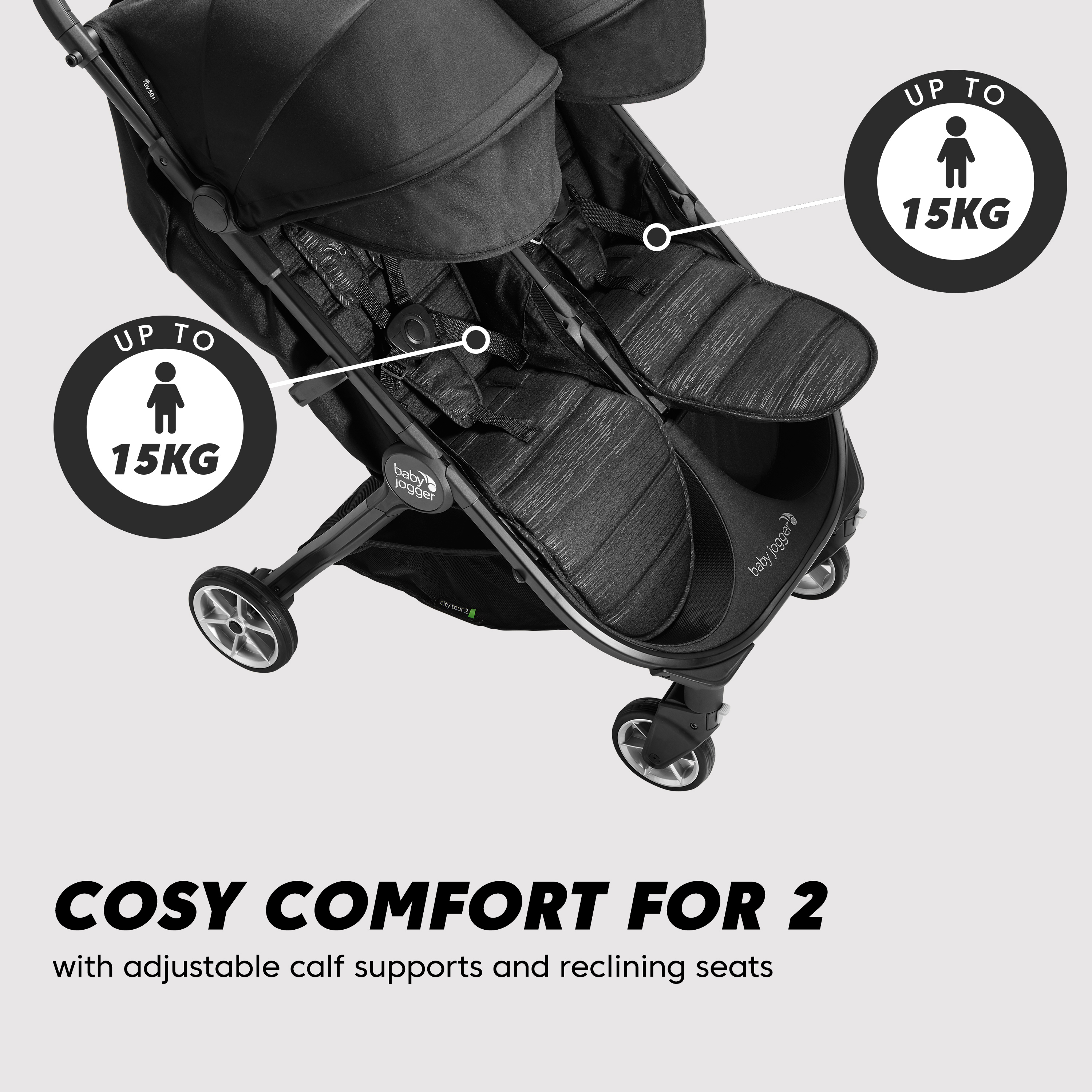 city tour™ 2 double | Baby Jogger®